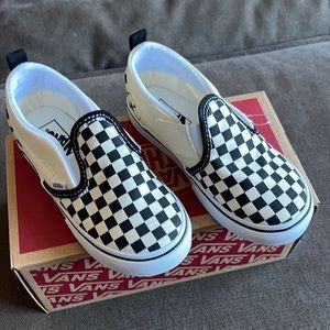 Toddler Checkered Vans
